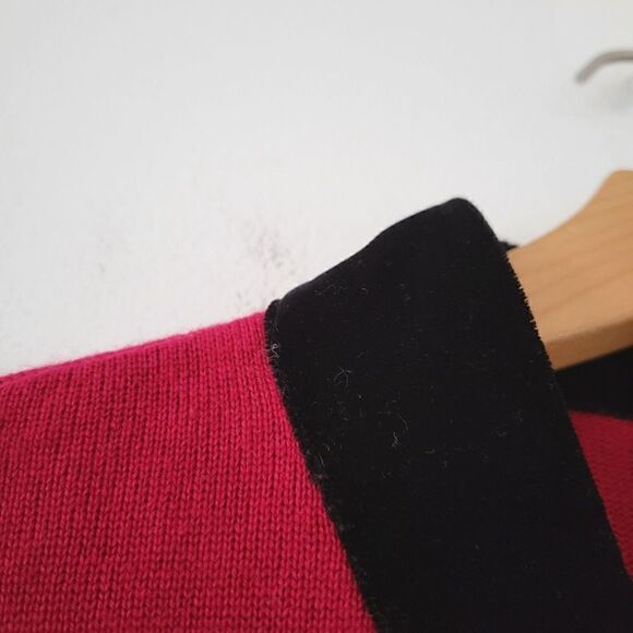 Talbots Silk/Cashmere Button Down Cardigan Sweater Magenta M - Picture 2 of 6